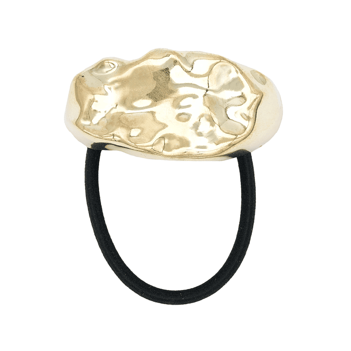 RODIO TERMINADO DORADO PONY CUFFS MEDIA LUNA ARRUGADA 1