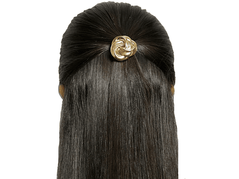 RODIO TERMINADO DORADO PONY CUFFS NUDO 2