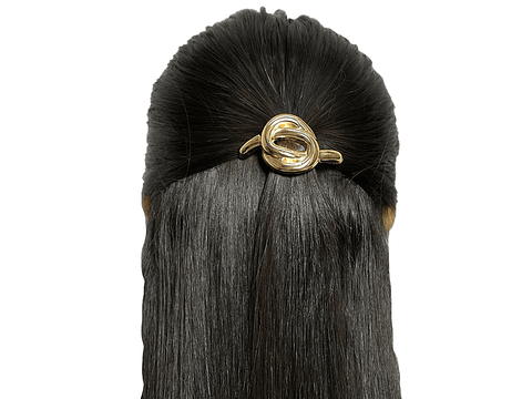 RODIO TERMINADO DORADO PONY CUFFS NUDO 3 GRANDE