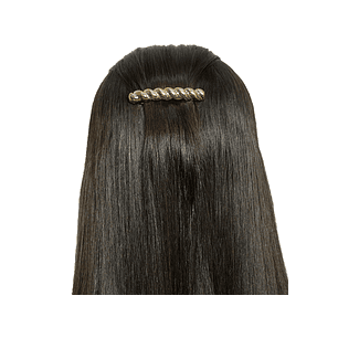 RODIO TERMINADO DORADO HAIR CLIPS ENTORCHADO