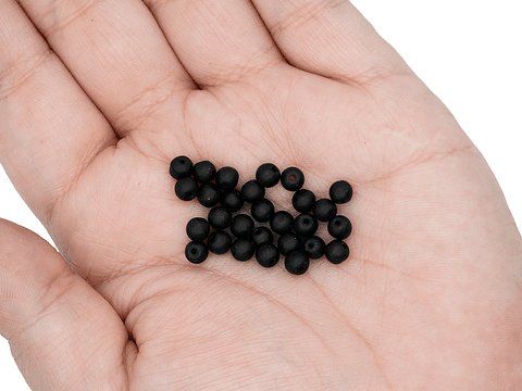 CRISTAL VIDRIO NEGRO MATE # 4MM 