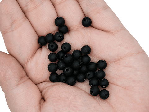 CRISTAL VIDRIO MATE NEGRO # 6MM 