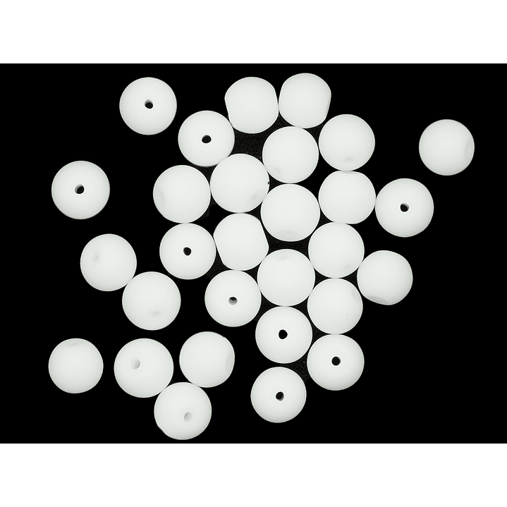 CRISTAL VIDRIO BLANCO MATE # 8MM 1