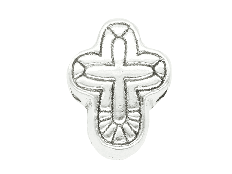 SAMAK PLATEADA CENTRO CRUZ 12*1*5MM