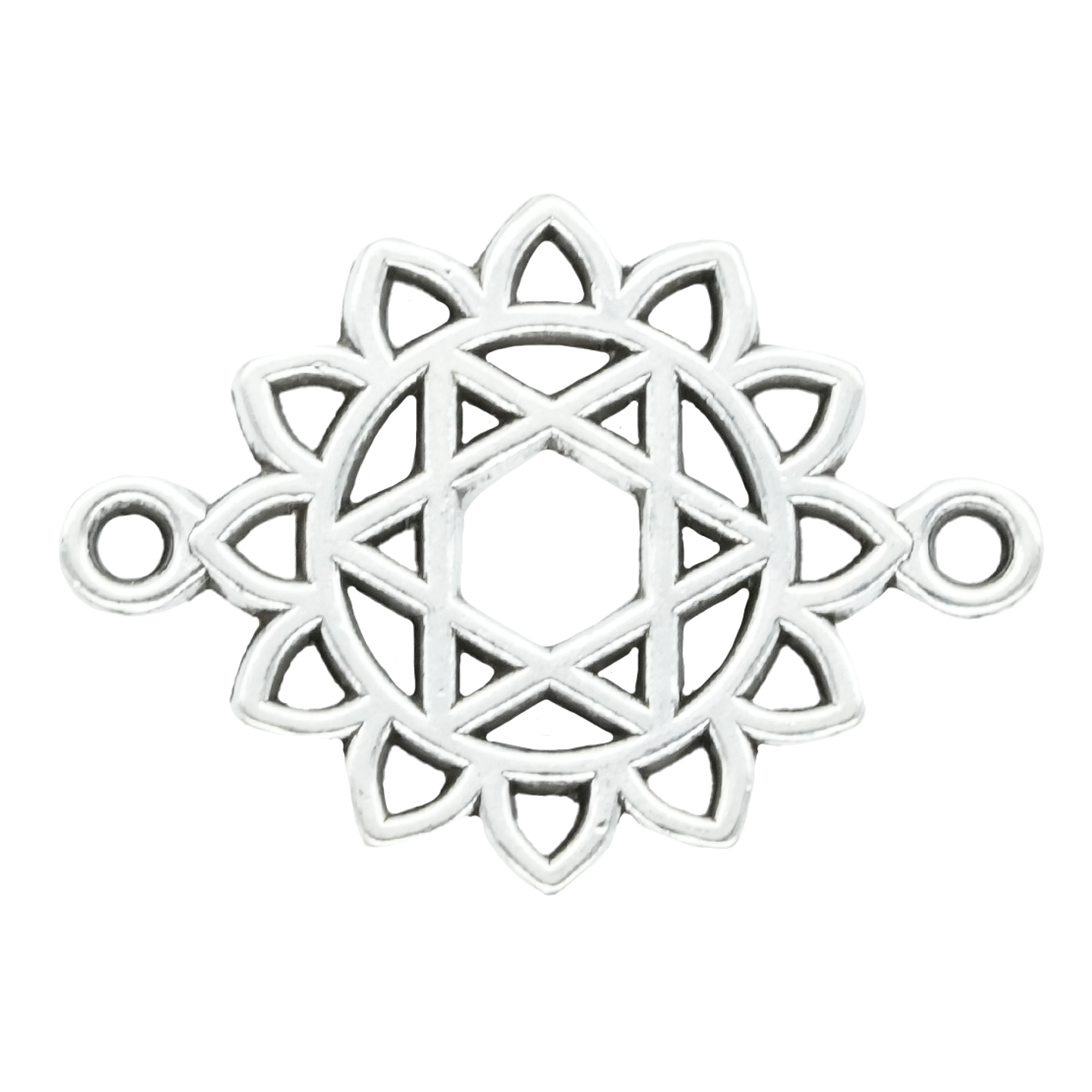 SAMAK PLATEADA CENTRO 170 MANDALA ESTRELLA 15MM  1