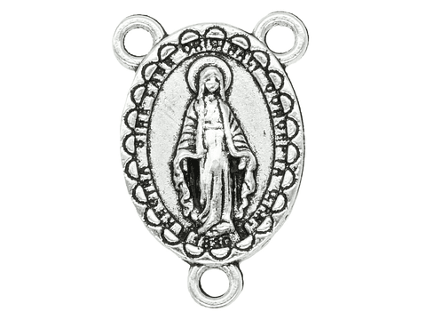 SAMAK PLATEADA CENTRO 194 CRUCERO MILAGROSA 21MM 