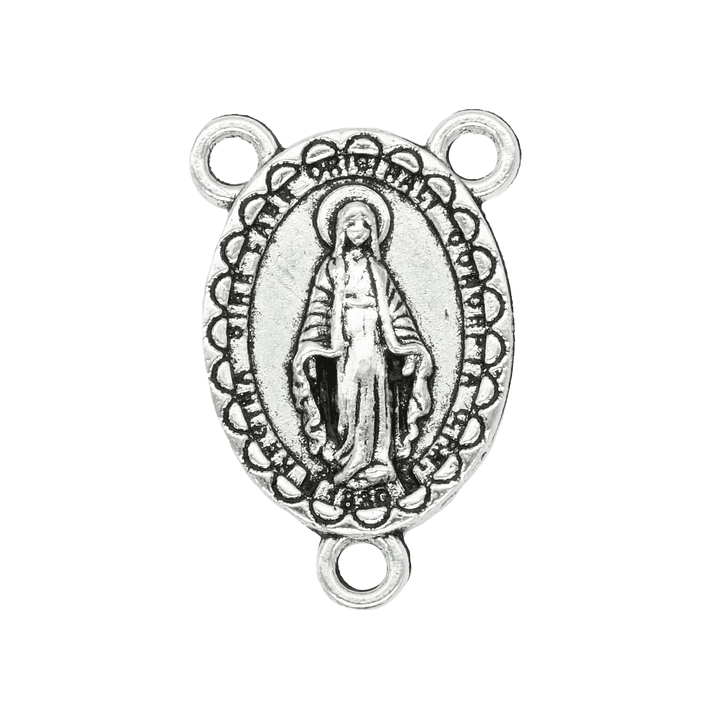 SAMAK PLATEADA CENTRO 194 CRUCERO MILAGROSA 21MM  1