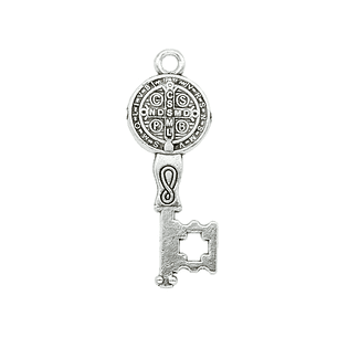 SAMAK PLATEADA DIJE 93 LLAVE SAN BENITO 32MM 