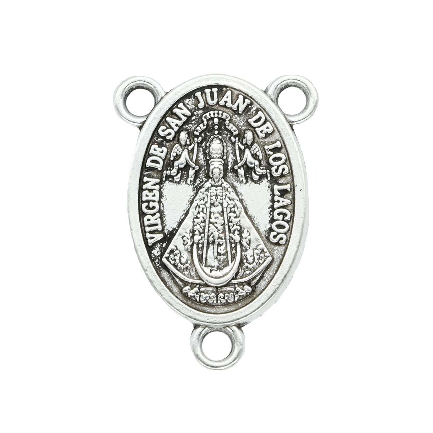 SAMAK PLATEADA CENTRO VIRGEN SAN JUAN DE LOS LAGOS 20MM 1