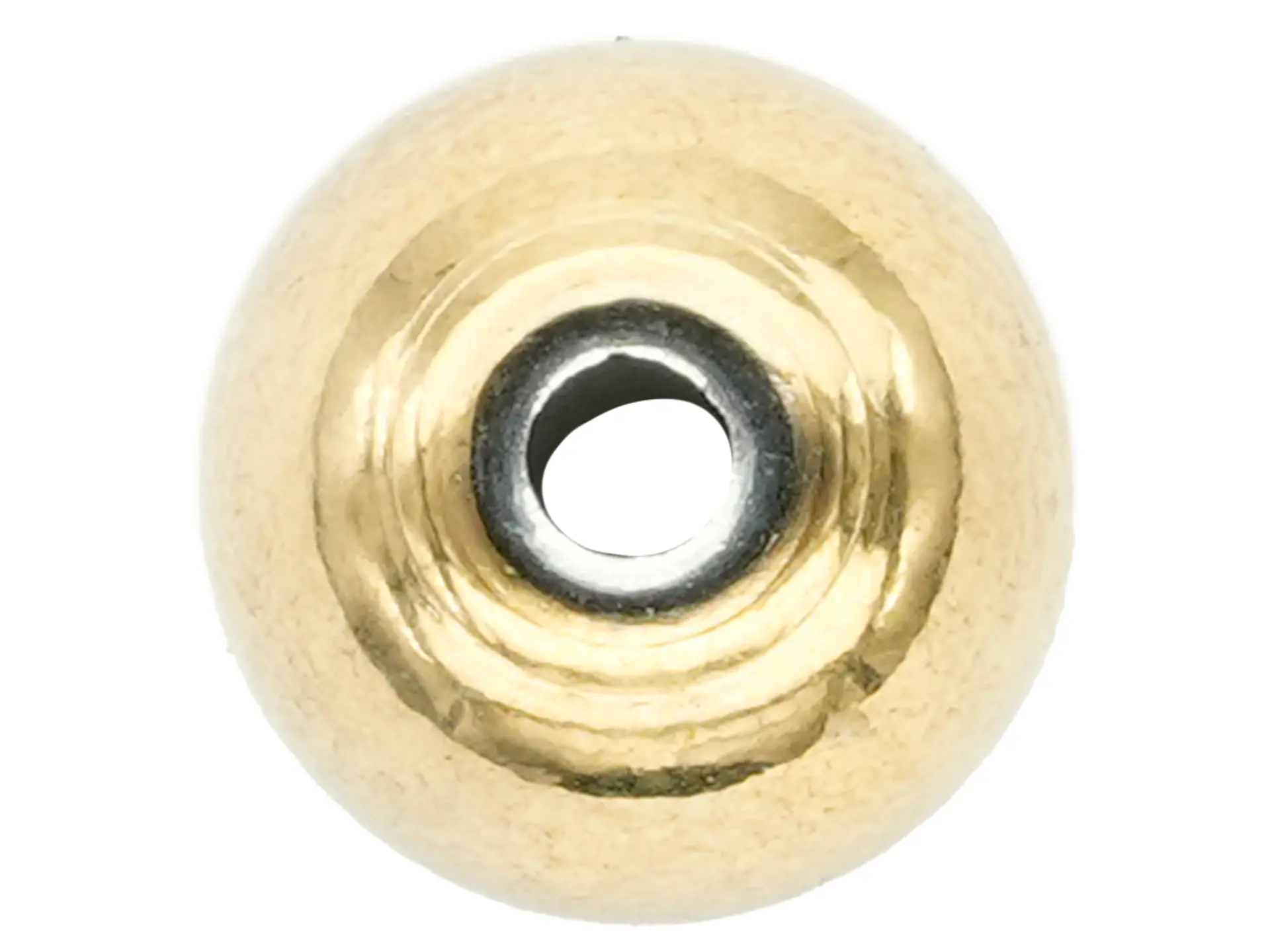  ACERO DORADO BALIN # 8MM MACISO HUECO PEQUEÑO  1