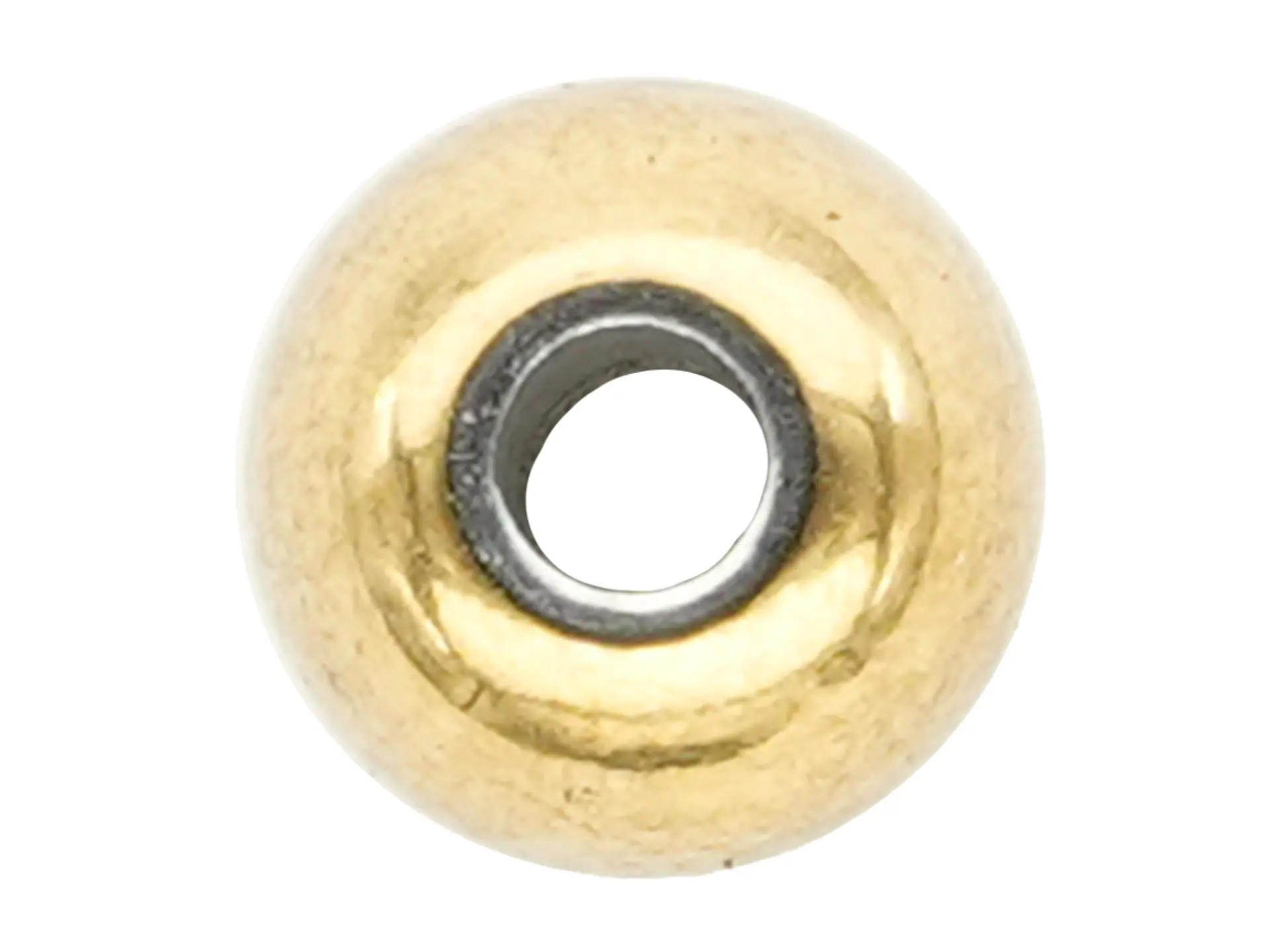 BALIN ACERO DORADO # 5MM MACISO HUECO PEQUEÑO POR 10 UNIDADES 1