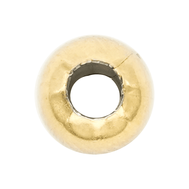 BALIN ACERO DORADO COCO # 5MM 1