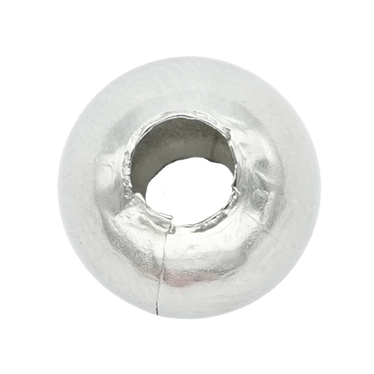 ACERO PLATEADO BALIN  COCO # 8MM  1