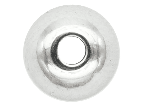 ACERO PLATEADO BALIN 6MM HUECO PEQUEÑO 