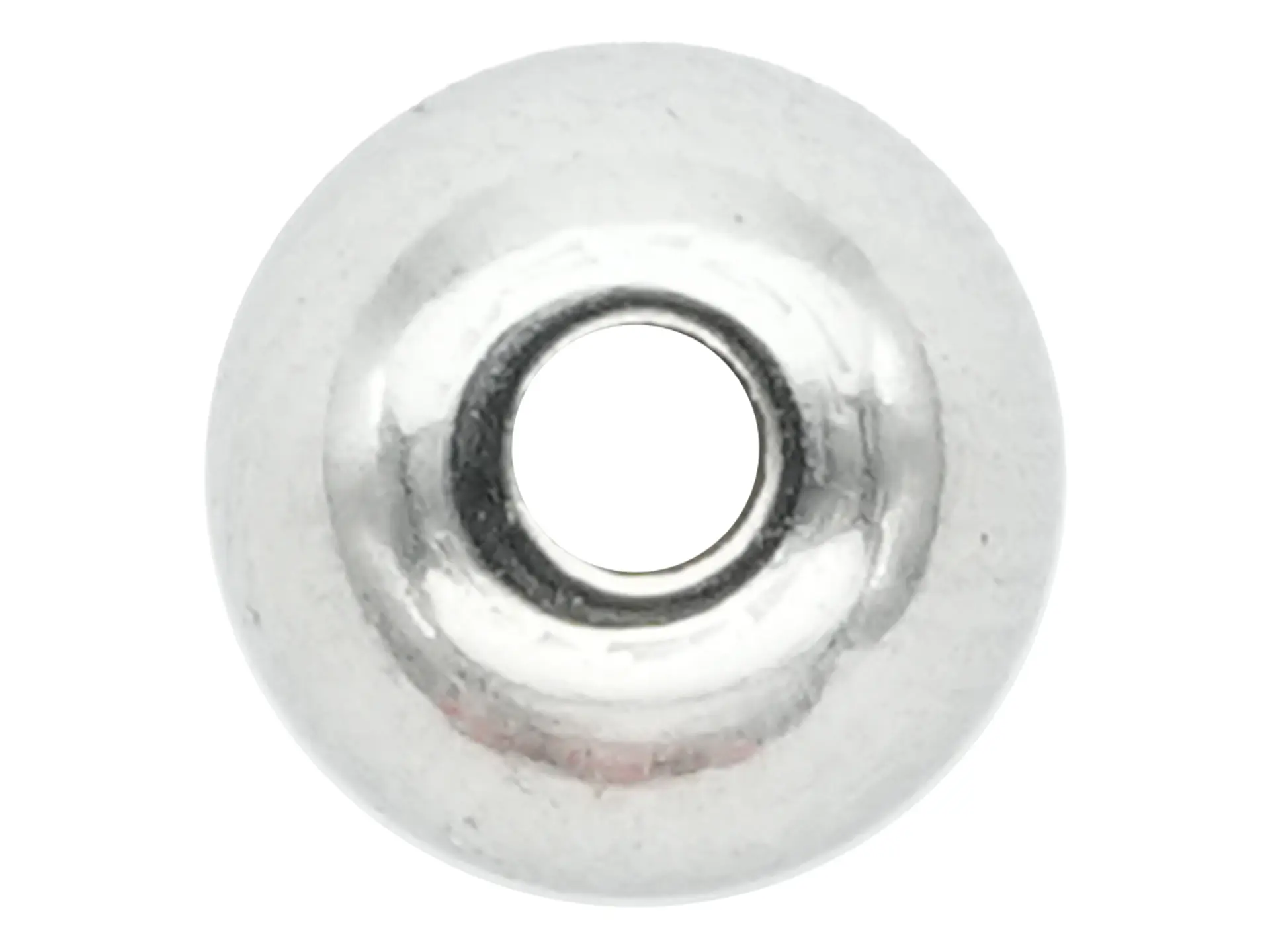 ACERO PLATEADO BALIN 6MM HUECO PEQUEÑO  1