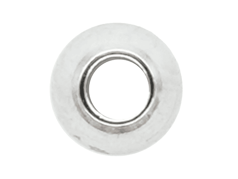 ACERO PLATEADO BALIN MACISO # 3 HUECO PEQUEÑO