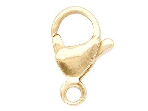 ACERO DORADO BROCHE PICOLORO 13MM