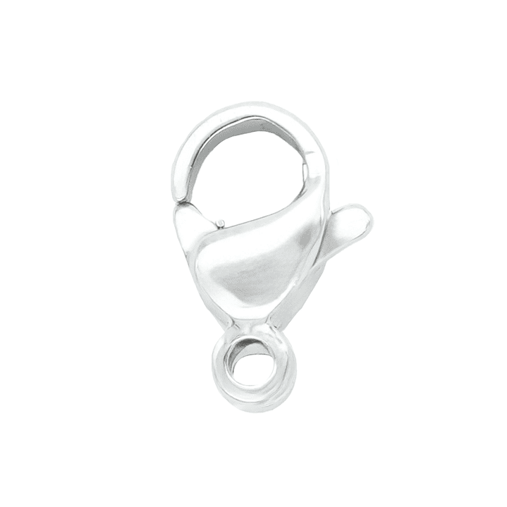 ACERO PLATEADO BROCHE PICOLORO 9*4*1.5MM 1