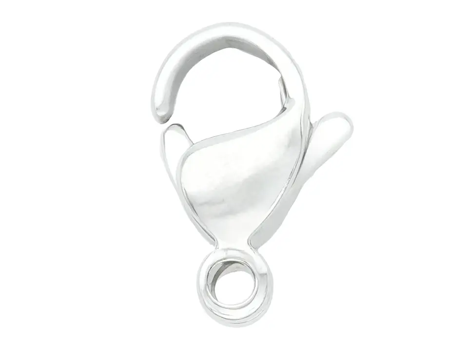 ACERO PLATEADO BROCHE PICOLORO  11MM 1