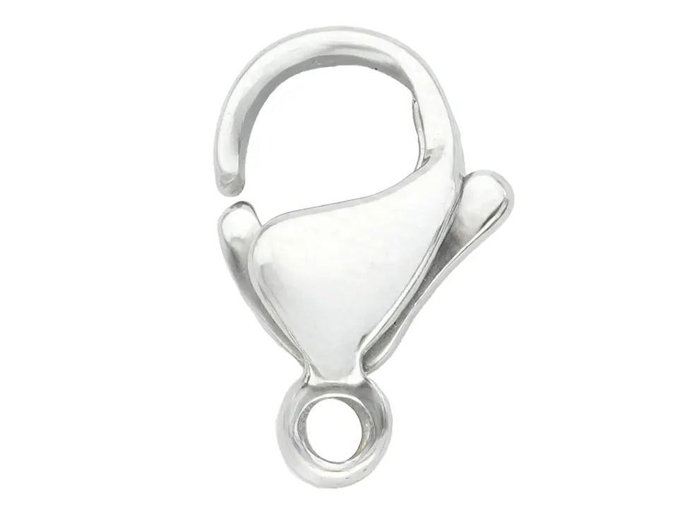 ACERO PLATEADO BROCHE PICOLORO 13MM 1
