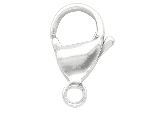 ACERO PLATEADO BROCHE PICOLORO 15MM 