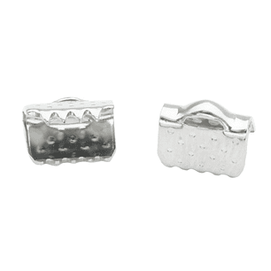 ACERO PLATEADO TERMINAL CARTERA 6.5MM  