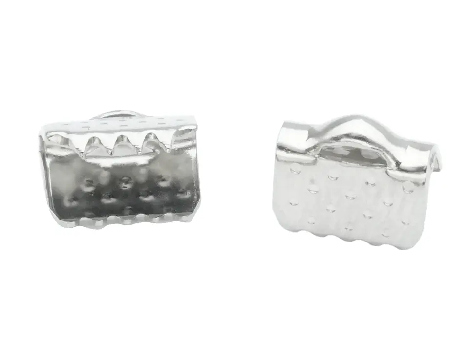 ACERO PLATEADO TERMINAL CARTERA 6.5MM   1