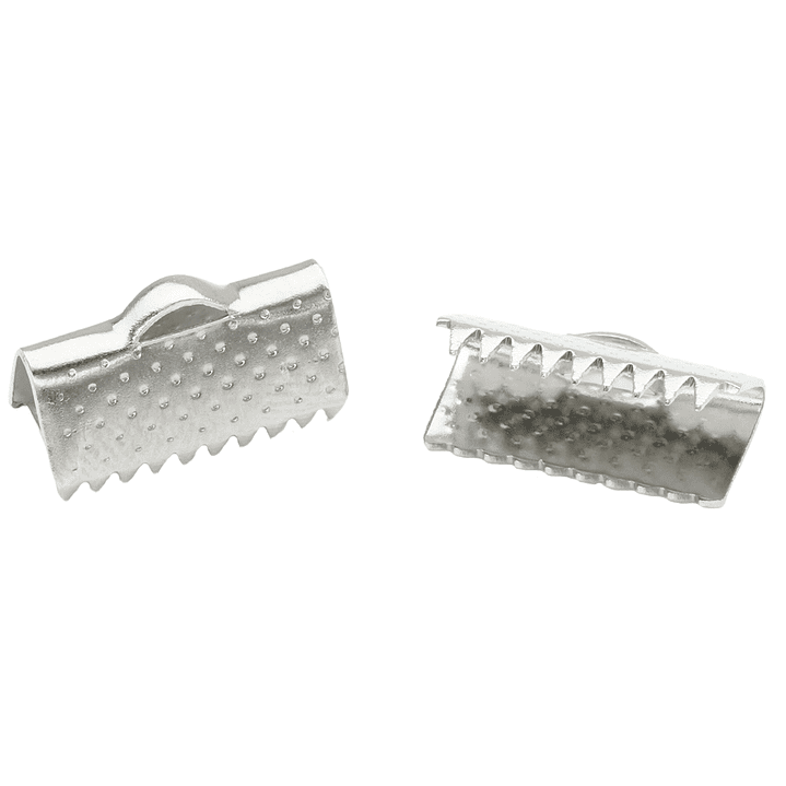 ACERO PLATEADO TERMINAL CARTERA 15MM  1