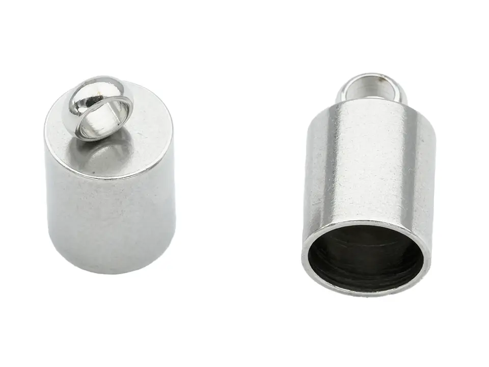 TERMINAL CAMPANA LISO ACERO 6MM  1