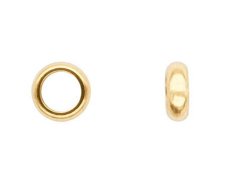 ARGOLLA ACERO DORADA 2.5*7.0MM GRUESA