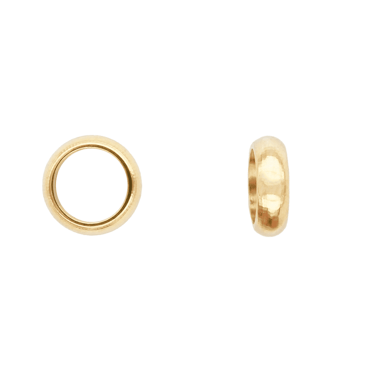 ACERO DORADA ARGOLLA 2*5.0MM GRUESA 1