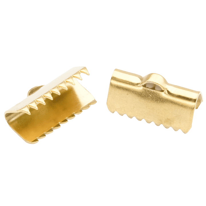 ACERO DORADO TERMINAL CARTERA 13MM  1