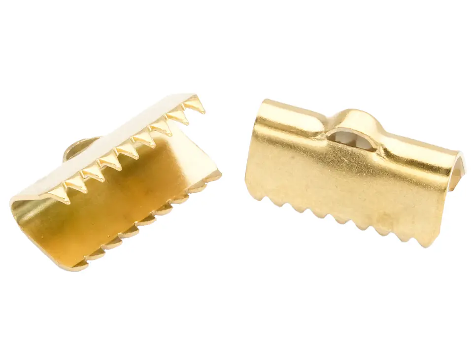 ACERO DORADO TERMINAL CARTERA 13MM  1