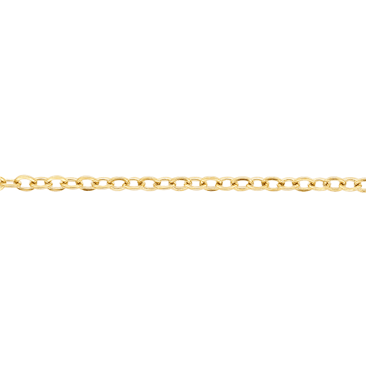 CADENA ACERO DORADA 0.3MM  1