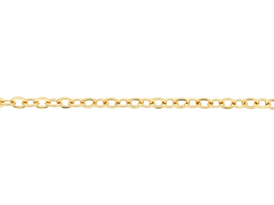 CADENA ACERO DORADA 0.3MM  1