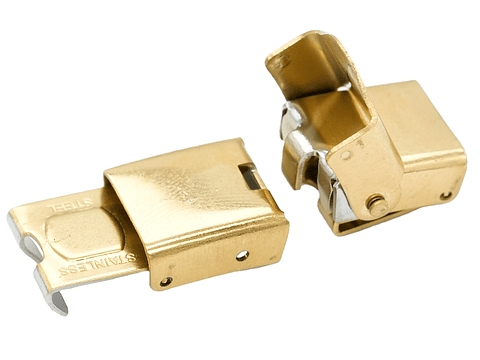 ACERO DORADO BROCHE RELOJ 10*3MM 