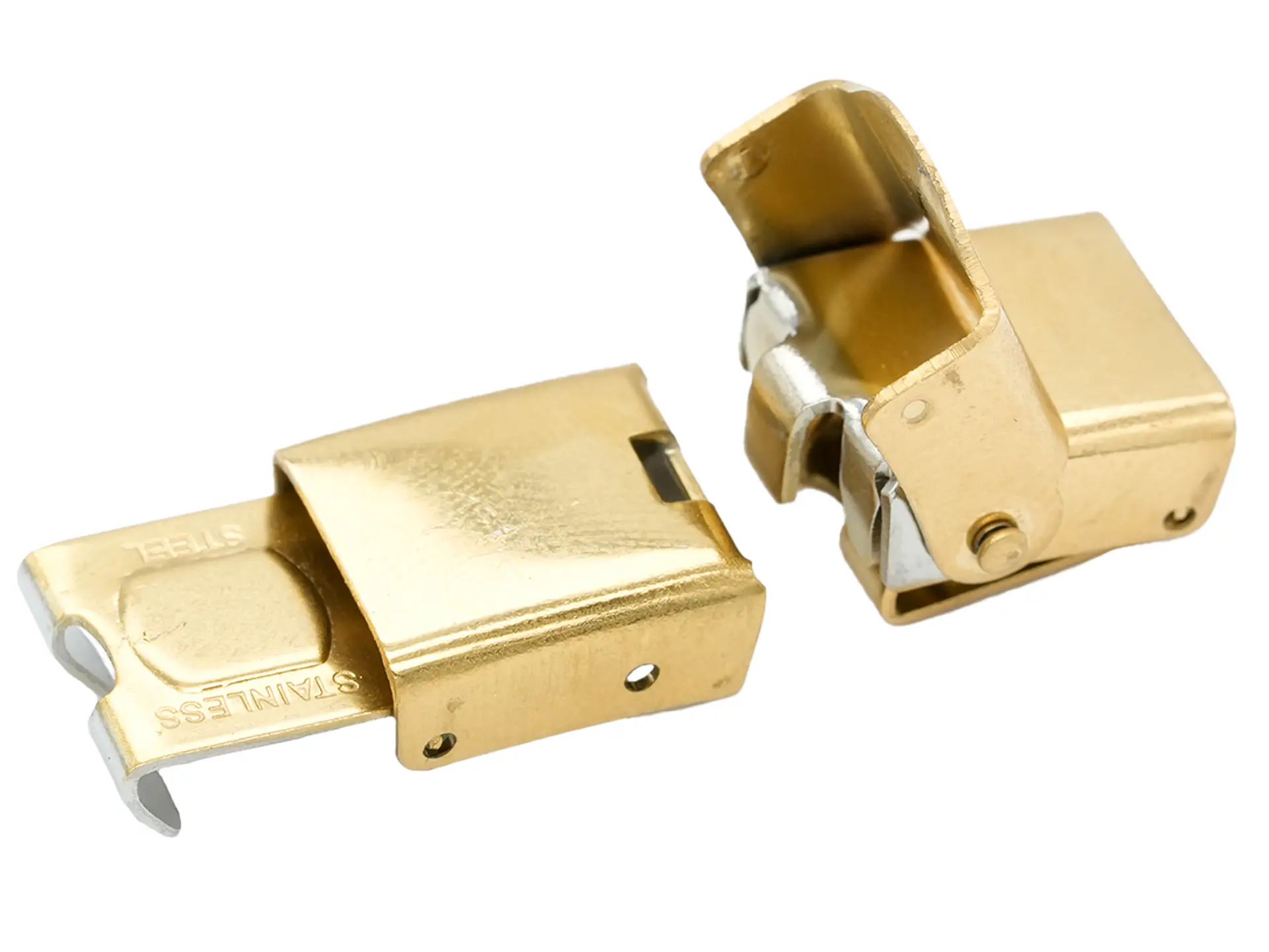 ACERO DORADO BROCHE RELOJ 10*3MM  2