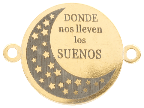 ACERO DORADO 16MM DONDE NOS LLEVEN LOS SUEÑOS 