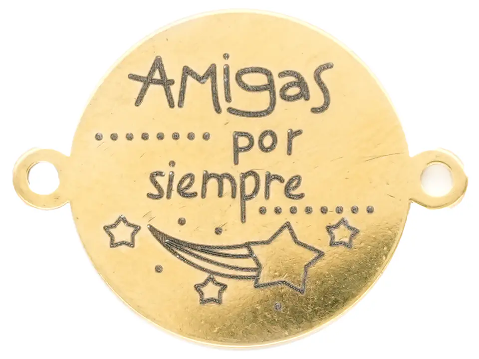ACERO DORADO 16MM AMIGAS POR SIEMPRE 1