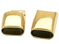 ACERO DORADO BROCHE IMAN PULSERA 12*6MM  - Miniatura 3