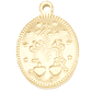 ACERO DORADO DIJE VIRGEN MILAGROSA 20MM - thumbnail 2