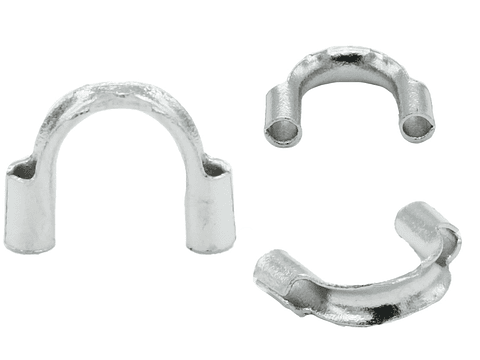 ACERO PLATEADO TERMINAL GUAYA 0.9MM 