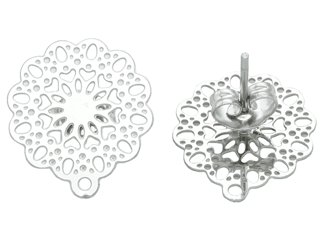 ACERO PLATEADO TOPO 47 FILIGRANA 15MM 