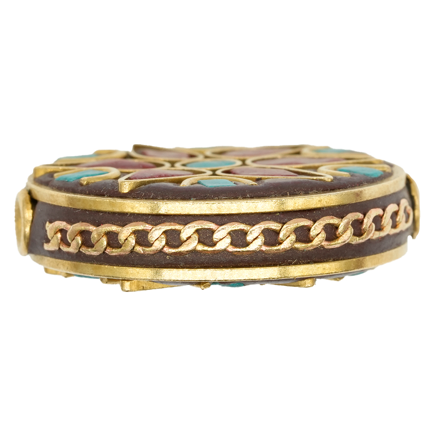 TIBETANO SEPARADOR 167   30*8MM ESTRELLA ROJA  2