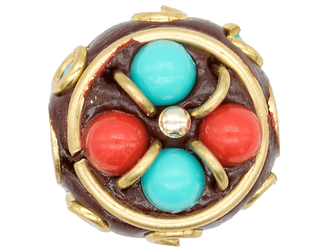 TIBETANO SEPARADOR 42 PLANO REDONDO 14*8MM 