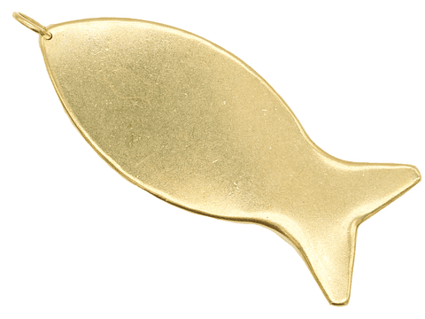 TIBETANO DIJE/PEZ 161    60*24MM 