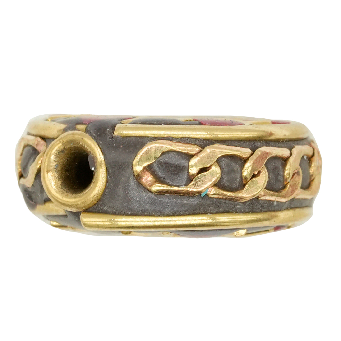 TIBETANO SEPARADOR 38 REDONDO PLANO 17*6.5MM  2