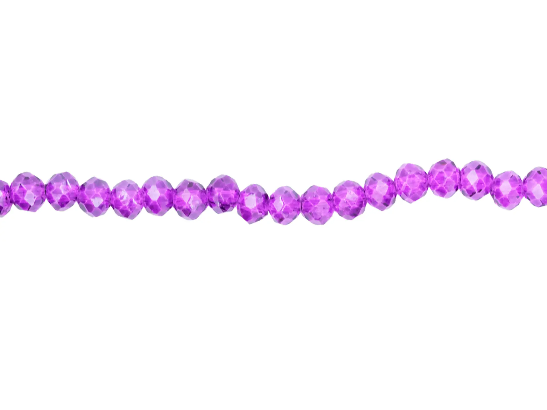 CRISTAL MURANO MORADO FUERTE TRANSPARENTE AB # 4MM 1