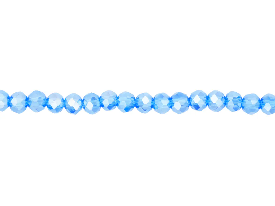 CRISTAL MURANO AZUL COBALTO TRANSPARENTE AB # 4MM 1