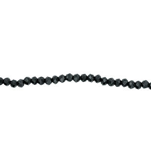 CRISTAL MURANO NEGRO # 2MM